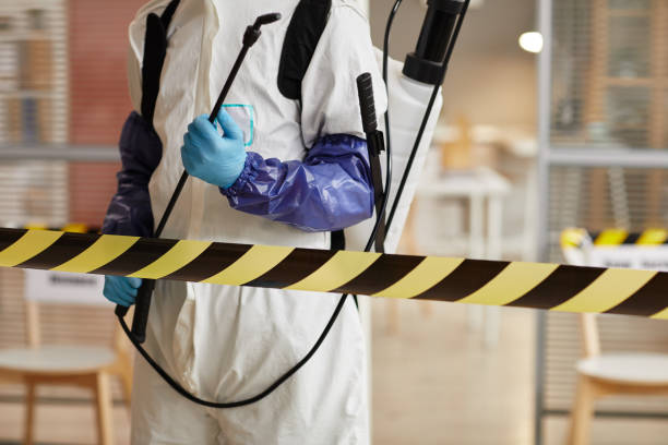 Professional Odor Removal technician working in Colfax, WI